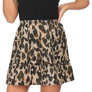 Leopard Skirt — Never Worn!
